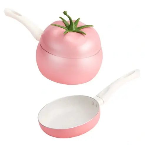 Tomato-Shaped Non-Stick Frying Pan for Induction Cooking