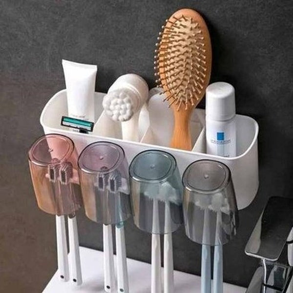 Toothbrush Holder Wall Set Toothbrush Cup