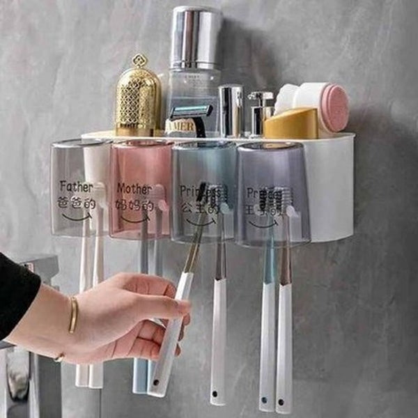 Toothbrush Holder Wall Set Toothbrush Cup
