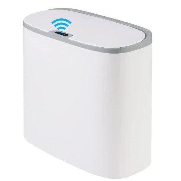 Touchless Bathroom Trash Can: Motion Sensor Slim Design