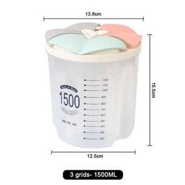 Transparent Food Storage Tank