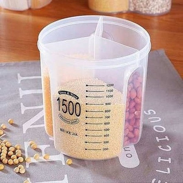 Transparent Food Storage Tank