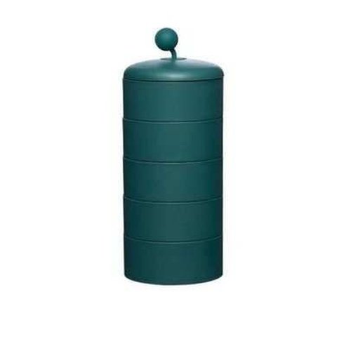 Transparent Round Jewelry Box Display Stand