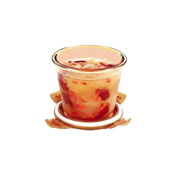 Transparent Glass Bento Box – Microwave & Refrigerator Safe Lunch Container