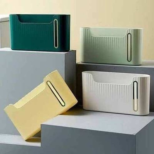 Trash Bag and Plastic Bag Storage Rack for Organization