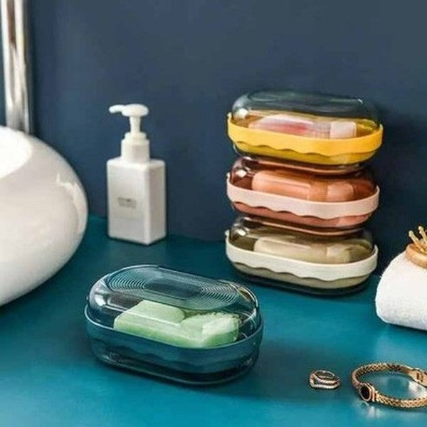 Travel Waterproof Soap Dish Portable Soap Case