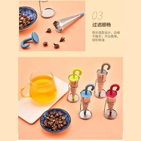 Umbrella Design Tea Filter