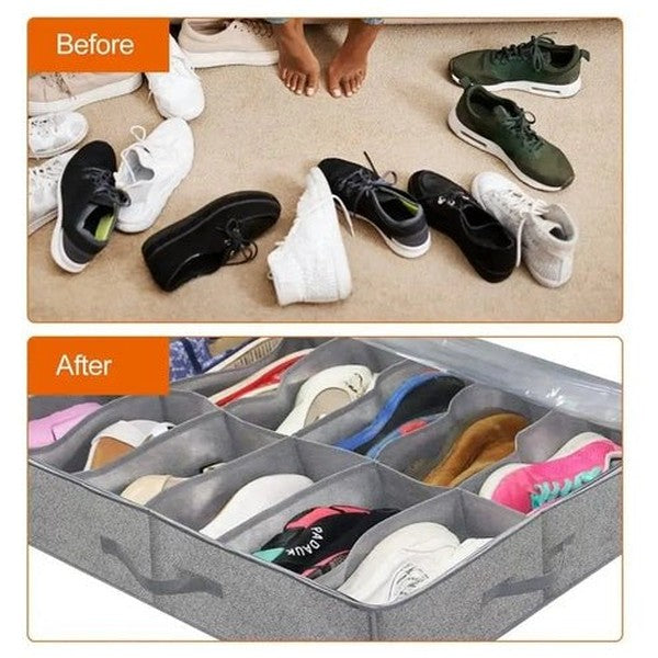 Under Bed Shoe Storage Organizer