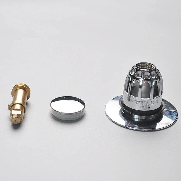 Universal Kitchen Sink Plug Stopper Press Bounce Basin Pop-up Drain Filter