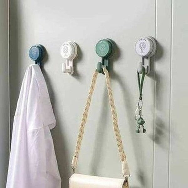 Vacuum Suction Cup Wall Hanging Storage Hook Punch-free