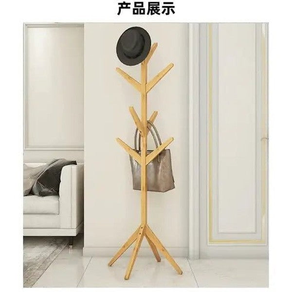 Versatile Coat Rack Shelf: Bedroom Floor Hanger