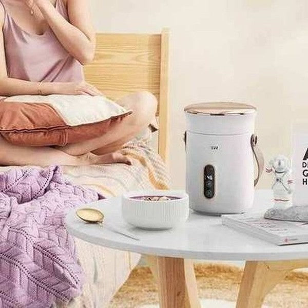 Versatile Electric Portable Cooking Pot for Stewing Soup and Porridge