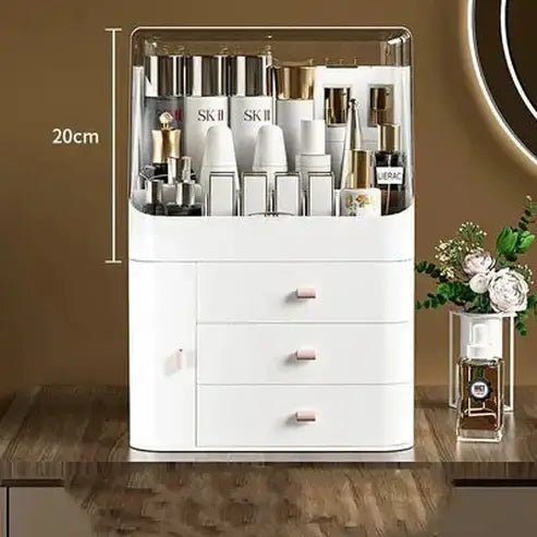 Versatile Elegance Clear Makeup & Jewelry Drawer Organizer