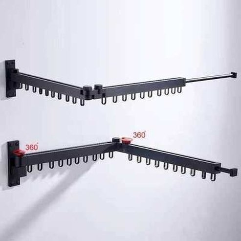 Versatile Indoor and Outdoor Clothes Hook Clothesline for Drying and Organizing