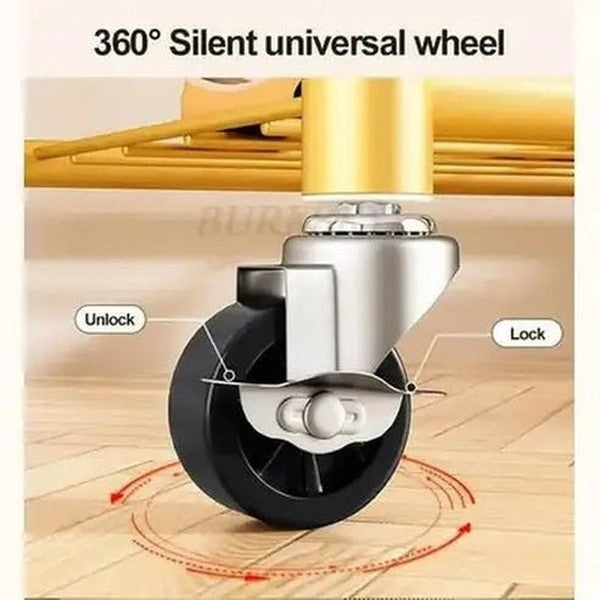 Versatile Metal Clothes Storage Coat Rack