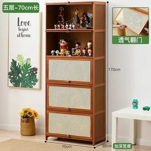 Versatile Wardrobe Layered Storage