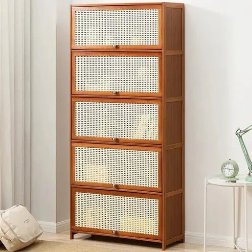 Versatile Wardrobe Layered Storage