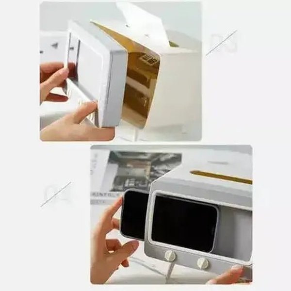 Vintage Dispenser Storage Napkin Case