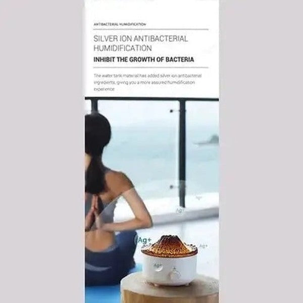 Volcano Flame Effect Essential Oil Diffuser and Air Humidifier