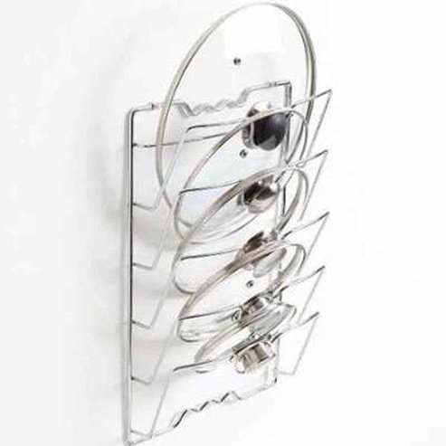 Wall Hanging Pot Cover Rack Five-Layer Pot Lid