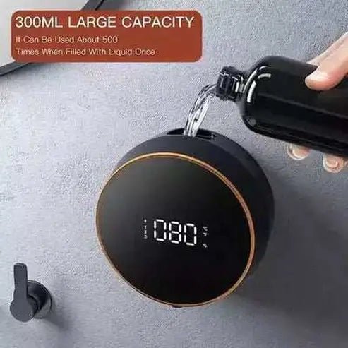 Wall Mount Automatic Foam Soap Dispensers LED Temperature Display