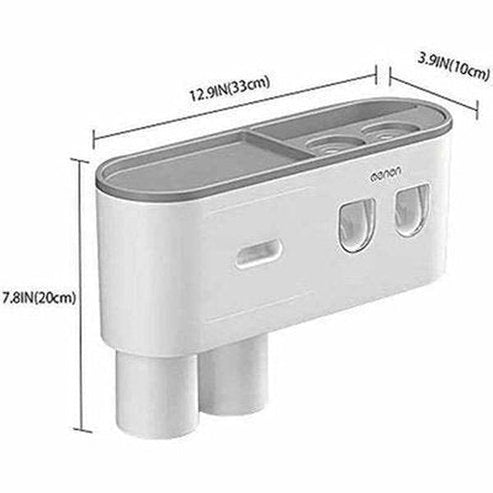 Wall Mounted Automatic Toothpaste Dispenser Squeezer Kit
