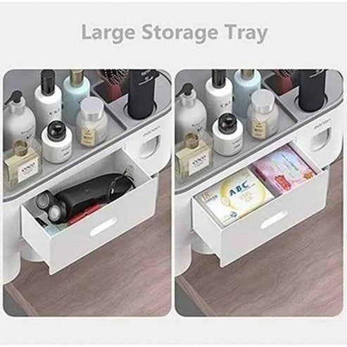 Wall Mounted Automatic Toothpaste Dispenser Squeezer Kit