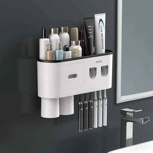 Wall Mounted Automatic Toothpaste Dispenser Squeezer Kit