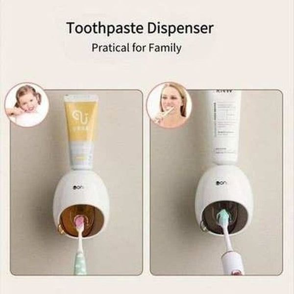 Wall Mounted Bathroom Toothpaste Dispenser Squeezer