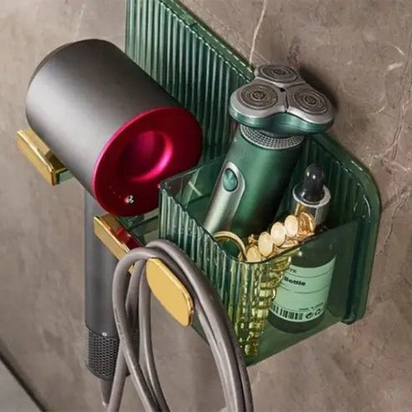 Wall Mounted Hair Dryer Holder