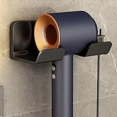 Wall Mounted Hair Dryer Holder for Bathroom