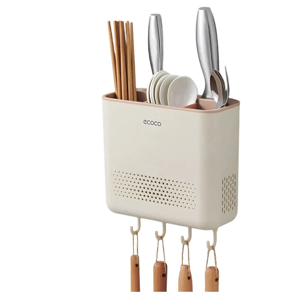 Wall-Mounted Kitchen Shelf – Multifunctional Knife Storage Box