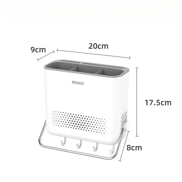 Wall-Mounted Kitchen Shelf – Multifunctional Knife Storage Box