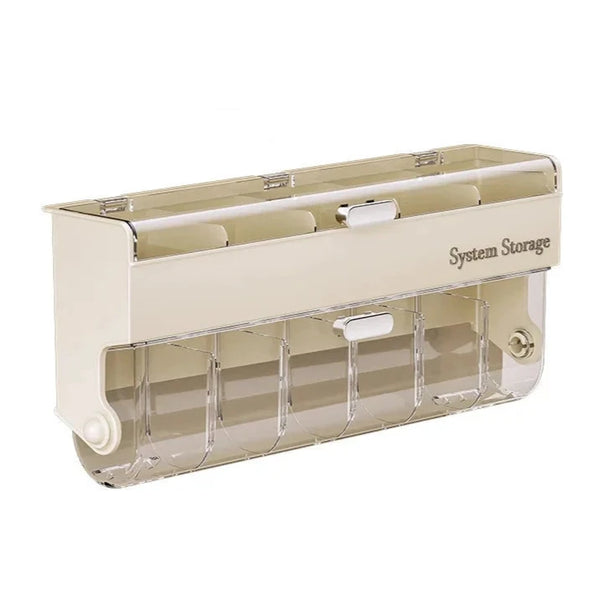 Wall-Mounted Transparent Drawer Organizer for Socks and Panties