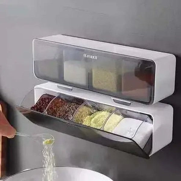 Wall Seasoning Box Salt Pepper Spice