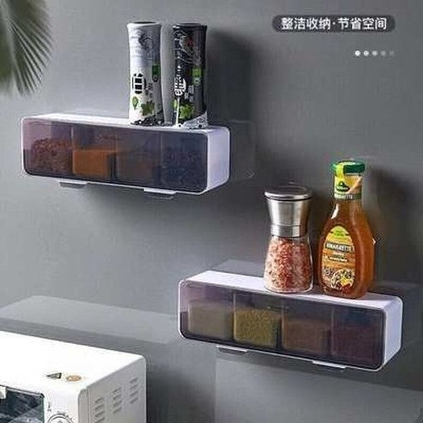 Wall Seasoning Box Salt Pepper Spice