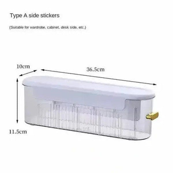 Wall-hanging Underwear Storage Box Wardrobe Cabinet Desktop Side