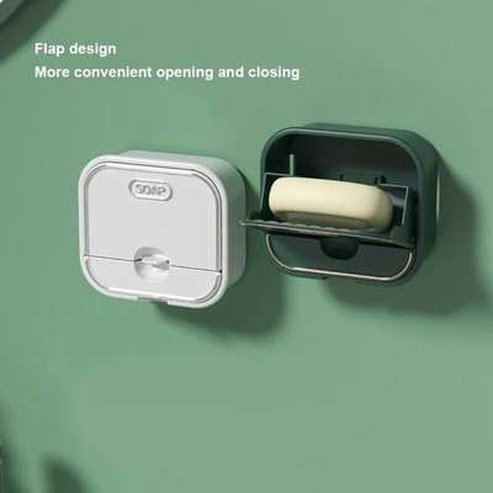 Wall-mounted Drain Soap Box