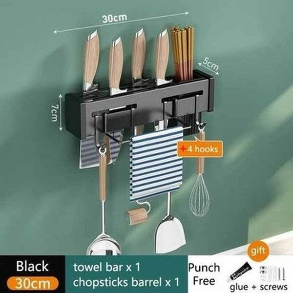 Wall-mounted Kitchen Rack Organizer for Knife