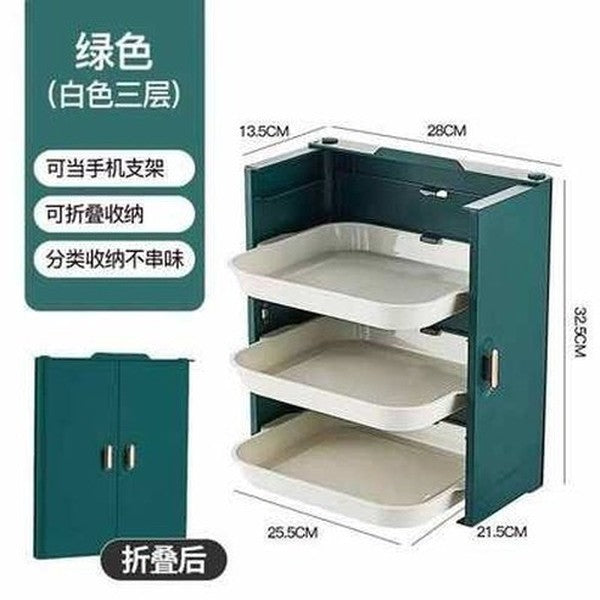 Wall-mounted Rack Multifunctional Side Dish Drain Tray