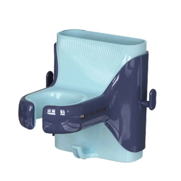 Wall Mounted Hair Dryer Holder without Drilling, Hairdryer Storage Shelf