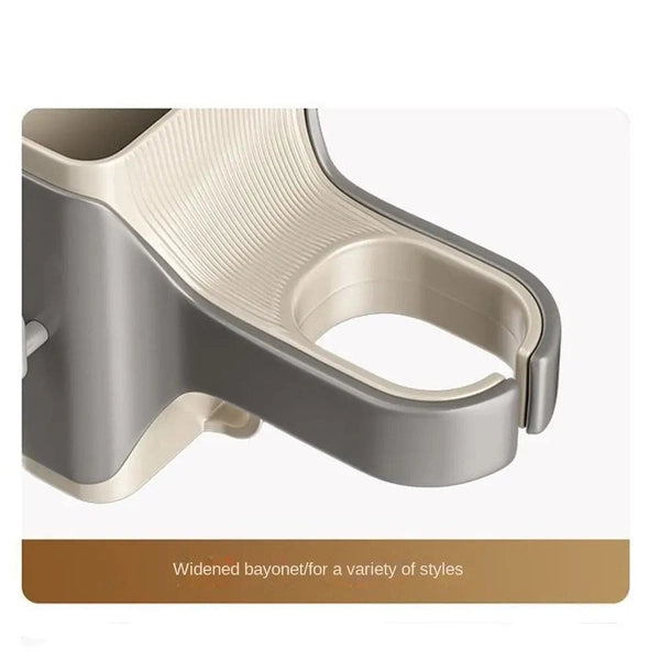 Wall Mounted Hair Dryer Holder without Drilling, Hairdryer Storage Shelf
