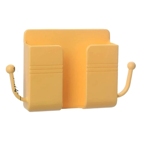 Wall Mounted Mobile Phone Holder, Home Multifunction Holder, Remote Control Storage Box