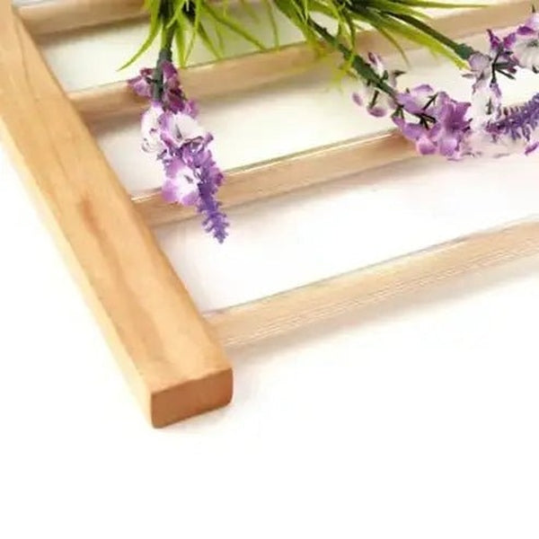 Wardrobe Clothes Hanger with Four Wooden Layers