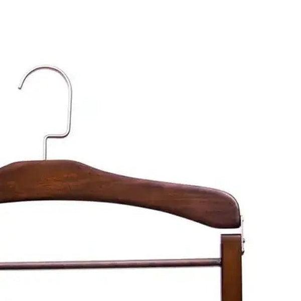 Wardrobe Clothes Hanger with Four Wooden Layers