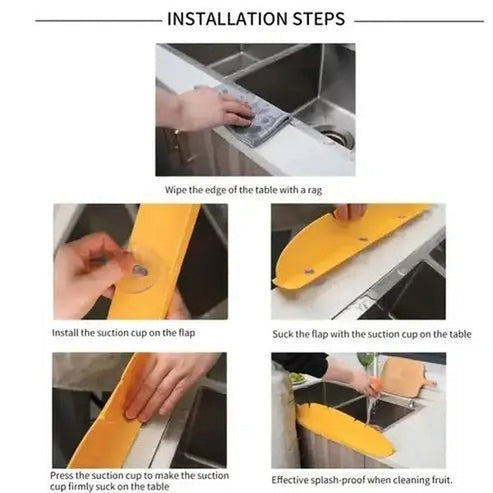 Water Splash Protector for Kitchen Sink