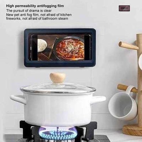 Waterproof Wall Mounted Bathroom Phone Holder