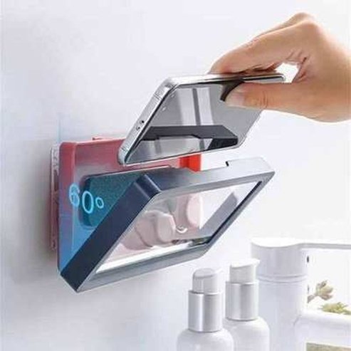 Waterproof Wall Mounted Bathroom Phone Holder