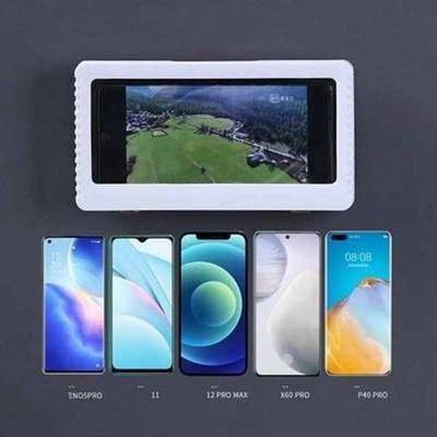 Waterproof Wall Mounted Bathroom Phone Holder