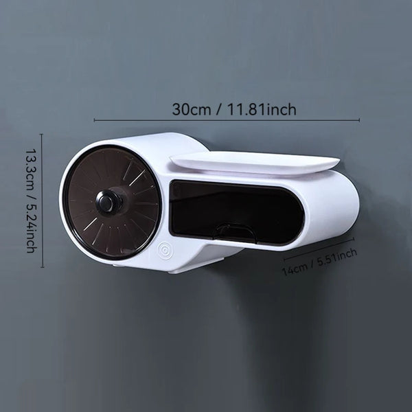 Waterproof Bathroom Tissue Box Waterproof Toilet Paper Dispenser